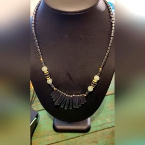 Vintage Hematite Pre-owned Necklace